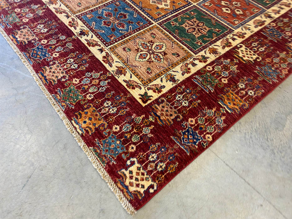 Afghan Hand Knotted Choubi Rug Size: 175 x239cm - Rugs Direct