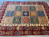 Afghan Hand Knotted Choubi Rug Size: 175 x239cm - Rugs Direct