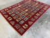 Afghan Hand Knotted Choubi Rug Size: 170 x240cm - Rugs Direct