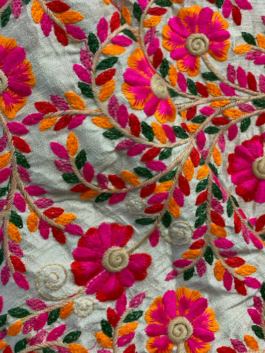 EMBROIDERED THAI SILK DUSTER JACKET - Rugs Direct