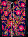 Cotton Long Embroidery Maxi Dress - Rugs Direct