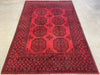 Afghan Hand Knotted Turkman Rug Size: 163cm x 238cm - Rugs Direct