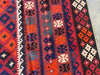Afghan Hand Made Hazara Ghalmori Kilim Rug Size: 255 x 407cm - Rugs Direct