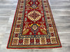 Afghan Hand Knotted Kazak Runner Size: 330 x 82cm - Rugs Direct