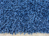 Turkish "Blue" Shaggy Runner 80cm Wide x Cut to Order - Rugs Direct