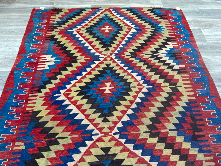 Hand Made Turkish Kilim Rug Size: 303 x 184cm - Rugs Direct