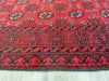 Afghan Hand Knotted Turkman Hallway Runner Size: 383 x 80cm - Rugs Direct