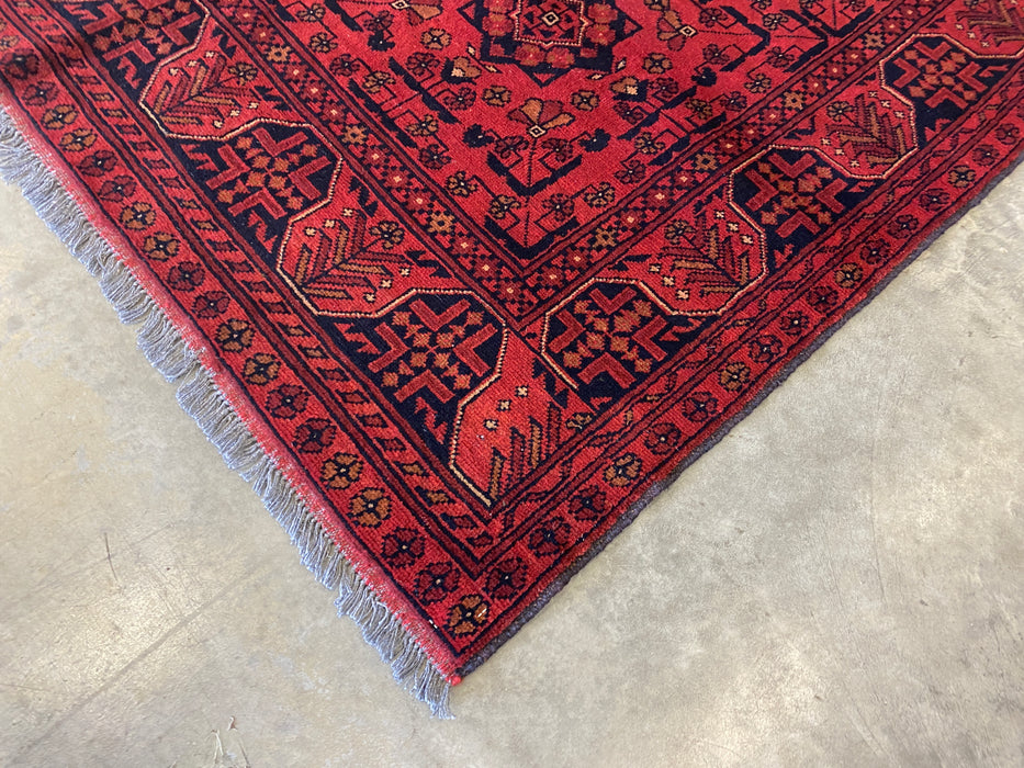 Afghan Hand Knotted Khal Mohammadi Rug Size: 150 x 201cm - Rugs Direct