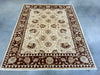 Afghan Hand Knotted Choubi Rug Size: 202 x 231cm - Rugs Direct