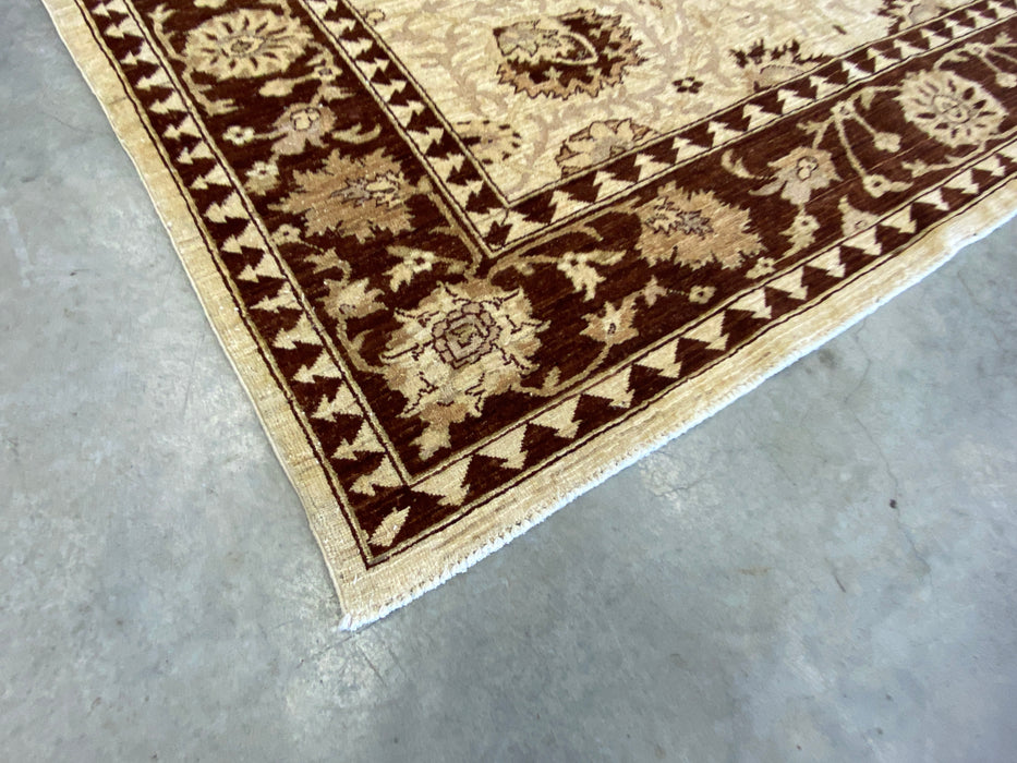 Afghan Hand Knotted Choubi Rug Size: 202 x 231cm - Rugs Direct