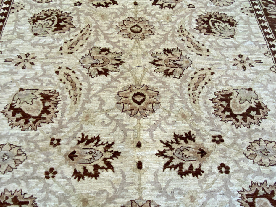 Afghan Hand Knotted Choubi Rug Size: 202 x 231cm - Rugs Direct