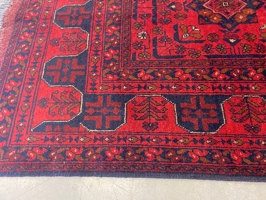 Afghan Hand Knotted Khal Mohammadi Rug Size: 202 x 302cm - Rugs Direct