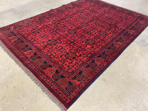 Afghan Hand Knotted Khal Mohammadi Rug Size: 199 x 294cm - Rugs Direct