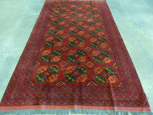 Afghan Hand Knotted Ersari Rug Size: 203 x 318cm - Rugs Direct