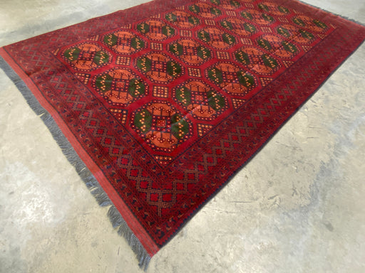 Afghan Hand Knotted Ersari Rug Size: 203 x 318cm - Rugs Direct