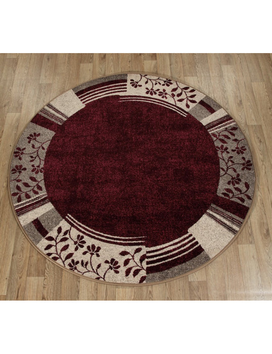 Modern Round Infinity Rug Size: 160 x 160cm - Rugs Direct