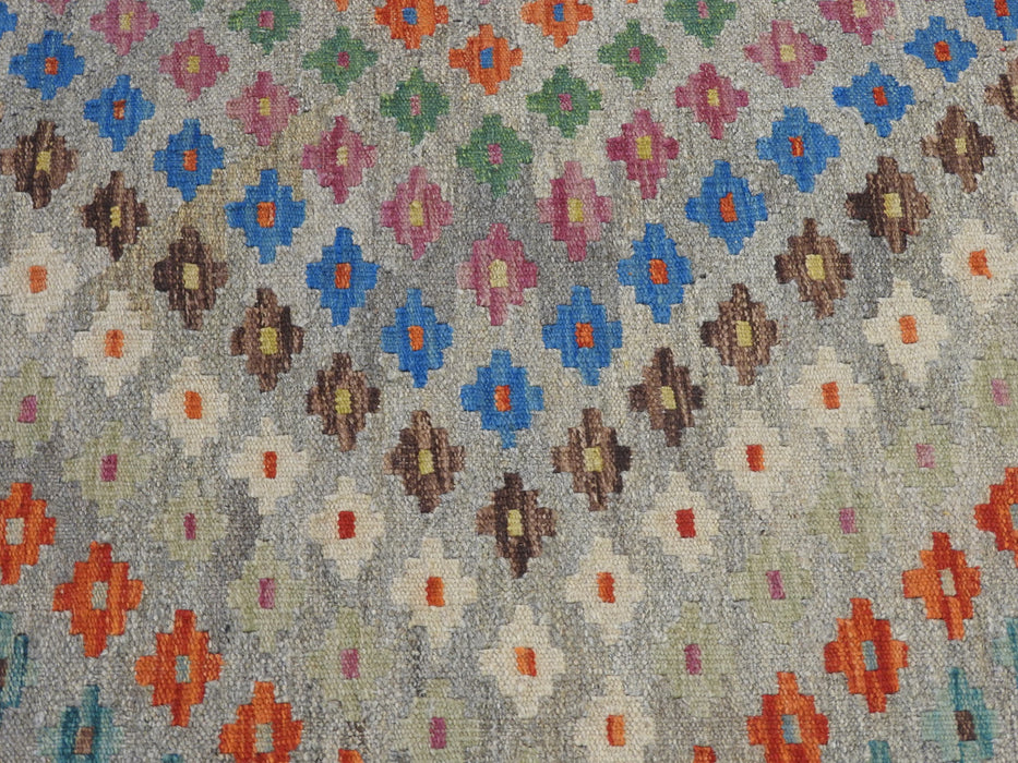 Afghan Handmade Choubi Kilim Rug Size: 205 x 295cm-Kilim Rug-Rugs Direct
