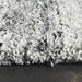 Monochrome Colour Mehari Shaggy Rug - Rugs Direct