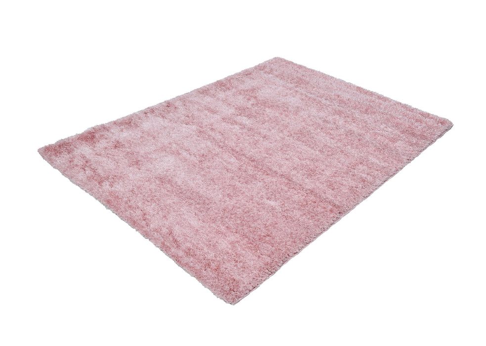 Dream Shaggy Pink Colour Turkish Rug Size: 120 x 170cm - Rugs Direct