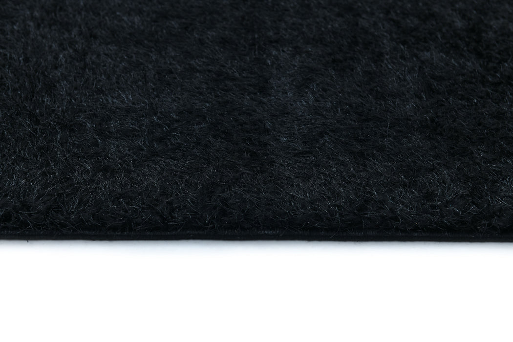 Dream Shaggy Black Colour Turkish Rug - Rugs Direct