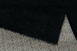 Dream Shaggy Black Colour Turkish Rug - Rugs Direct