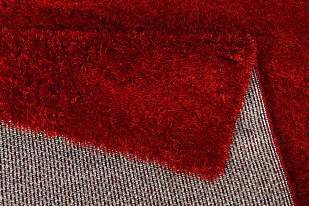 Dream Shaggy Red Colour Turkish Rug - Rugs Direct