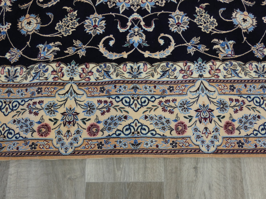 Persian Hand Knotted Super fine Nain Rug Size: 196 x 135cm-Persian rug-Rugs Direct