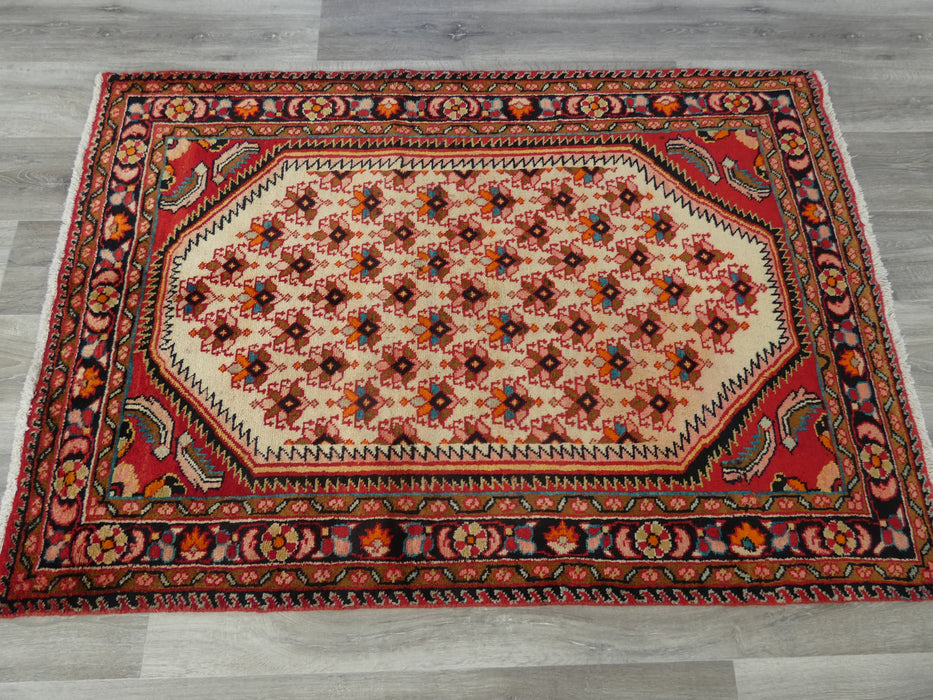 Persian Hand Knotted Shahsavan Rug Size: 155 x 107cm-Persian Rug-Rugs Direct
