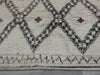 Vintage Tribal Moroccan Atlas Rug Beni Ouarain Size: 286 x 197cm-Moroccan Rug-Rugs Direct