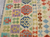 Afghan Hand Made Choubi Kilim Rug Size: 191 x 104cm-Kilim-Rugs Direct