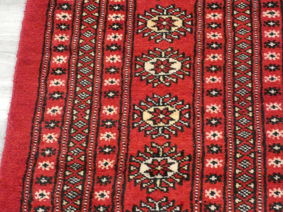 Hand Knotted Bokhara Rug Size: 296 x 206cm-Bokhara Rug-Rugs Direct