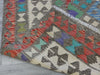 Afghan Hand Made Choubi Kilim Rug Size: 245 x 294cm-Kilim Rug-Rugs Direct