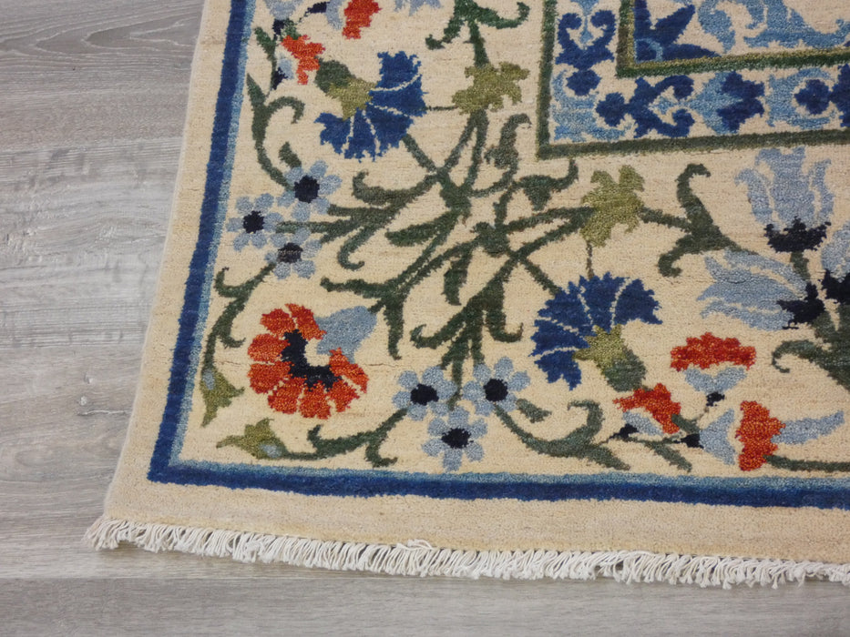 Afghan Hand Knotted Choubi Rug Size: 319 x 248cm-Afghan Rug-Rugs Direct