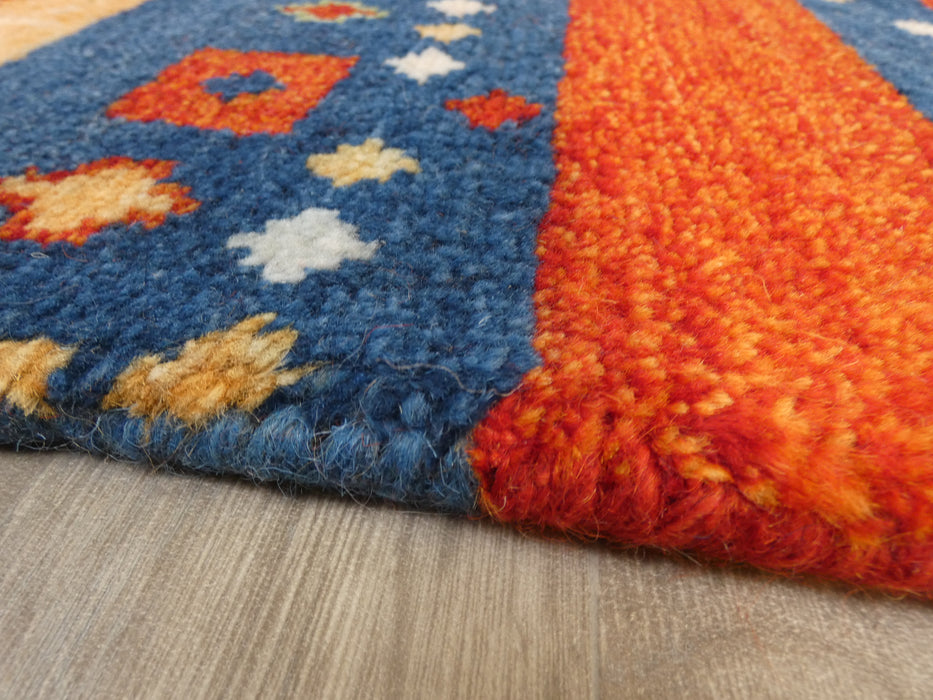 Hand Knotted Gabbeh Rug Size: 170 x 240cm-natural/wool-Rugs Direct
