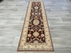 Afghan Hand Knotted Choubi Hallway Runner Size: 264 x 80cm-Afghan Runner-Rugs Direct
