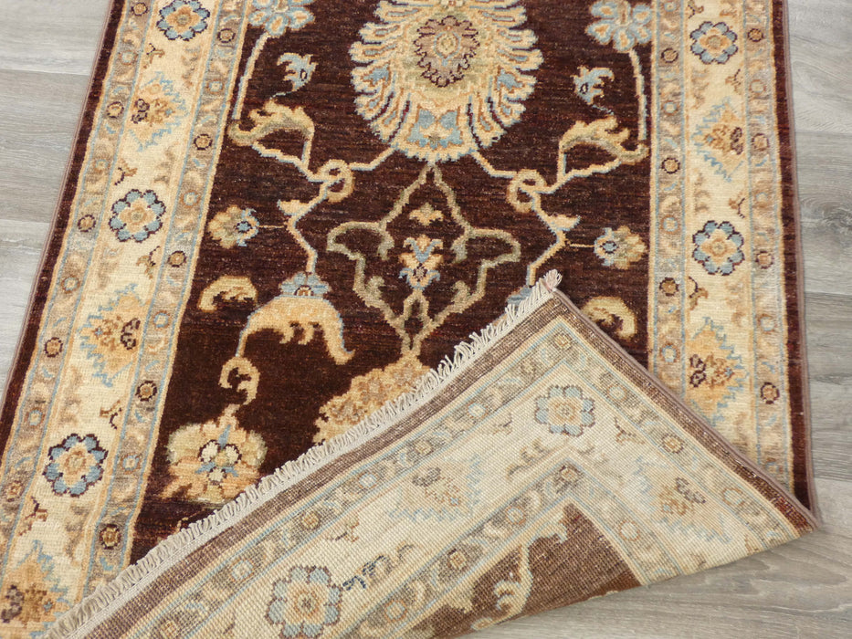 Afghan Hand Knotted Choubi Hallway Runner Size: 264 x 80cm-Afghan Runner-Rugs Direct