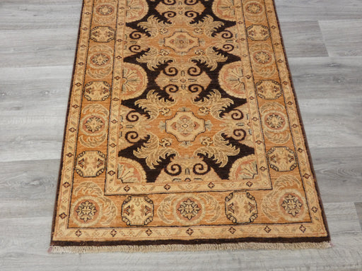 Afghan Hand Knotted Choubi Hallway Runner Size: 278 x 82cm-Afghan Runner-Rugs Direct