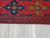 Afghan Hand Knotted Khal Mohammadi Doormat Size: 103 x 46cm-Afghan Rug-Rugs Direct