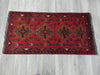 Afghan Hand Knotted Khal Mohammadi Doormat Size: 100 x 49cm-Afghan Rug-Rugs Direct
