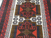 Afghan Hand Knotted Baluchi Rug Size: 193 x 106cm-Baluchi Rug-Rugs Direct
