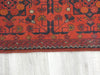 Afghan Hand Knotted Khal Mohammadi Doormat Size: 98 x 50cm-Afghan Rug-Rugs Direct