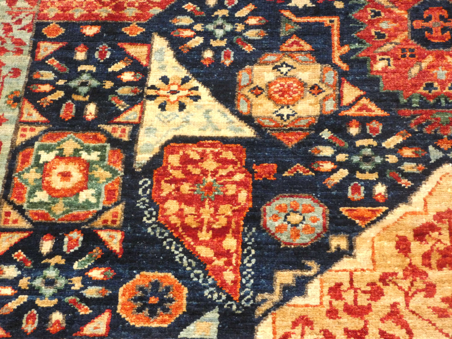 Afghan Hand Knotted Choubi Rug Size: 299 x 245cm-Afghan Rug-Rugs Direct