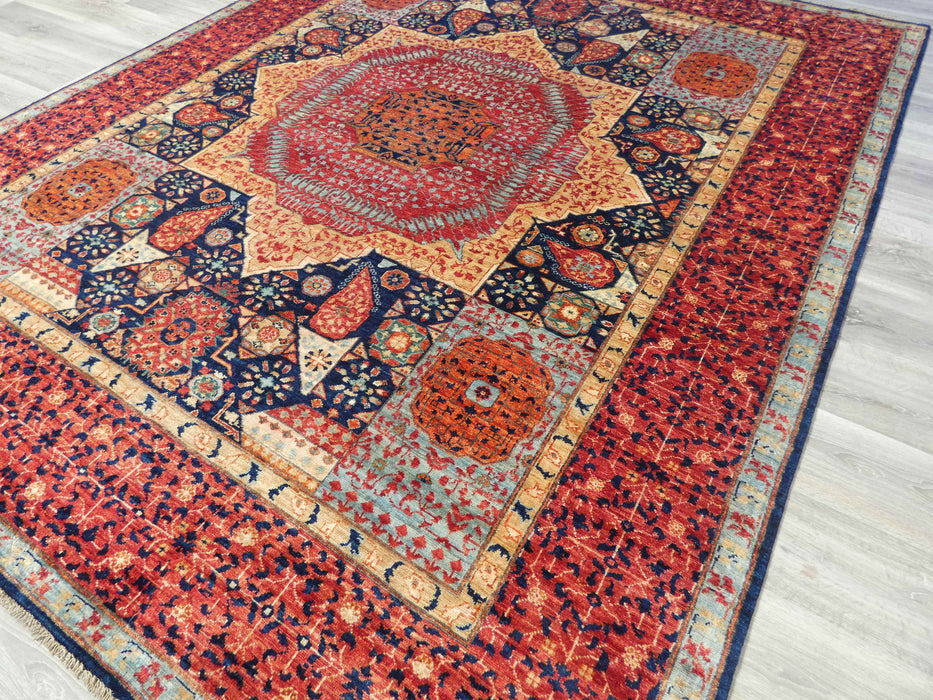 Afghan Hand Knotted Choubi Rug Size: 299 x 245cm-Afghan Rug-Rugs Direct