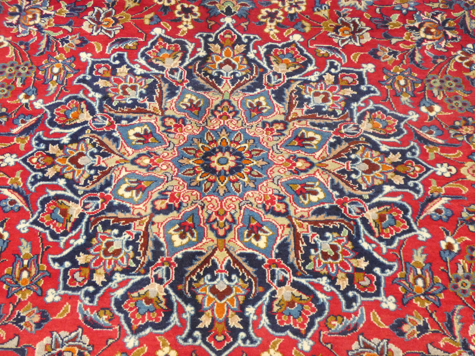 Persian Hand Knotted Najaf Abad Rug Size: 390 x 300cm-Persian Rug-Rugs Direct