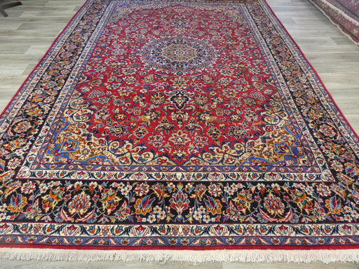 Persian Hand Knotted Najaf Abad Rug Size: 400 x 295cm-PERSIAN RUG-Rugs Direct
