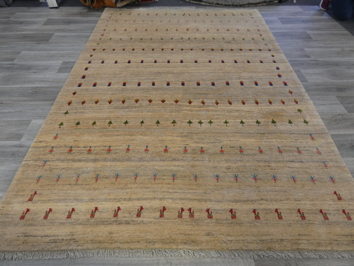 Authentic Persian Hand Knotted Gabbeh Rug Size: 300 x 216cm-Persian Gabbeh Rug-Rugs Direct
