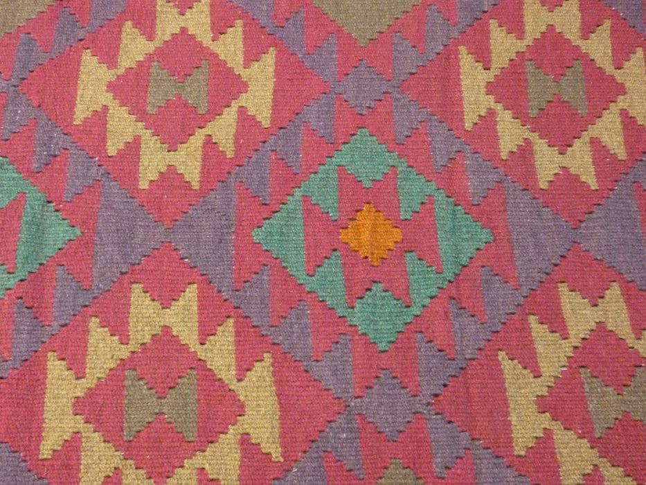 Hand Made Afghan Uzbek Kilim Rug Size: 147 x 95cm-Kilim Rug-Rugs Direct