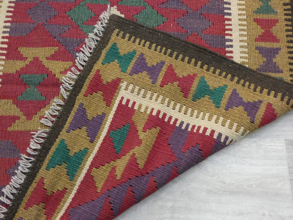 Hand Made Afghan Uzbek Kilim Rug Size: 151 x 97cm-Kilim Rug-Rugs Direct