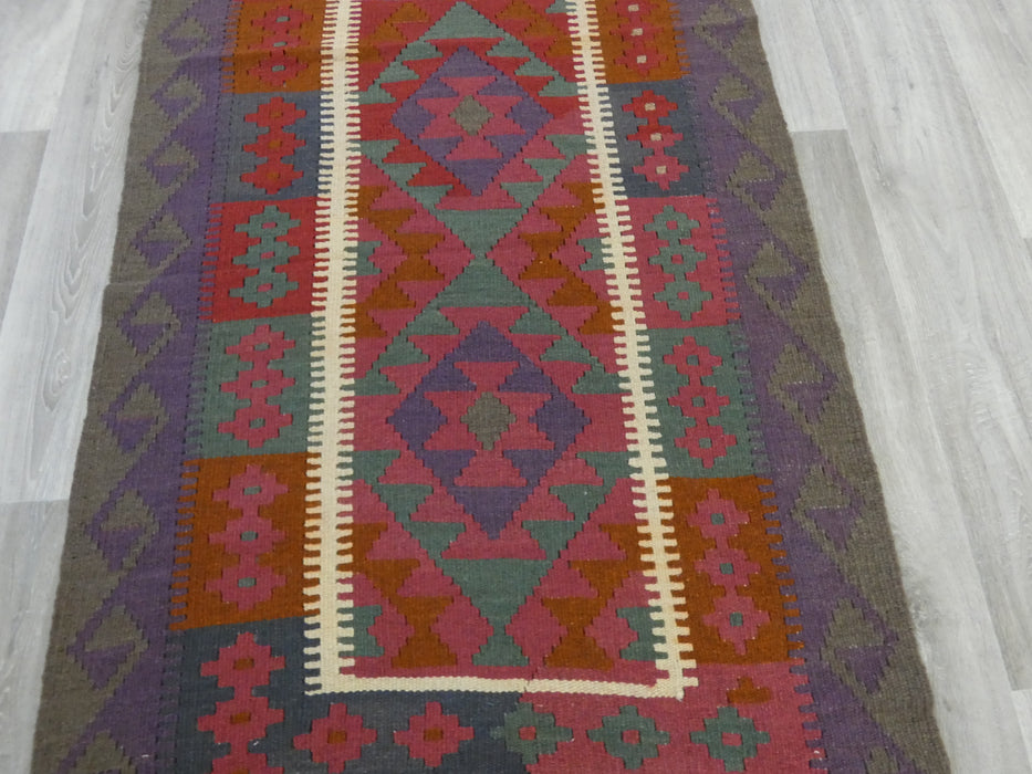 Hand Made Afghan Uzbek Kilim Rug Size: 149 x 95cm-Kilim Rug-Rugs Direct