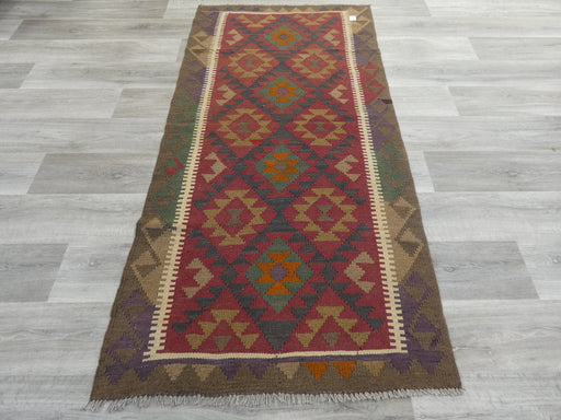 Hand Made Afghan Uzbek Kilim Rug Size: 194 x 99cm-Kilim Rug-Rugs Direct